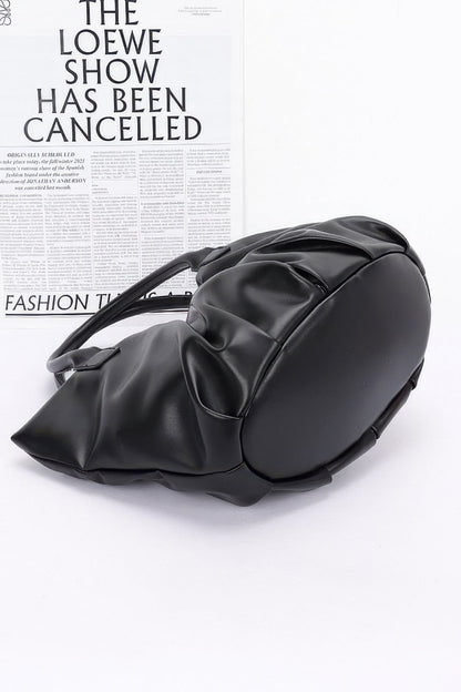 Plus Size Faux Leather Tote Bag - Plus Size XL-4XL - View 6