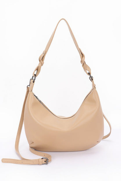 Plus Size Faux Leather Shoulder Bag - Plus Size XL-4XL - View 6
