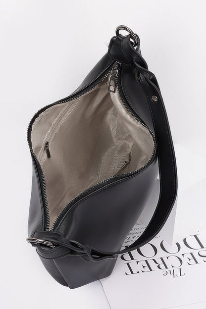Plus Size Faux Leather Shoulder Bag - Plus Size XL-4XL - View 3
