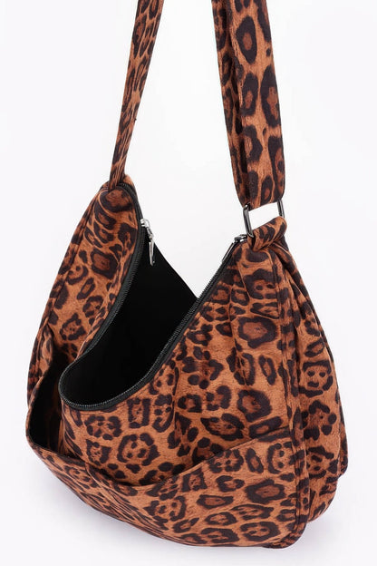 Plus Size Faux Suede Crossbody Bag - Plus Size XL-4XL - View 5