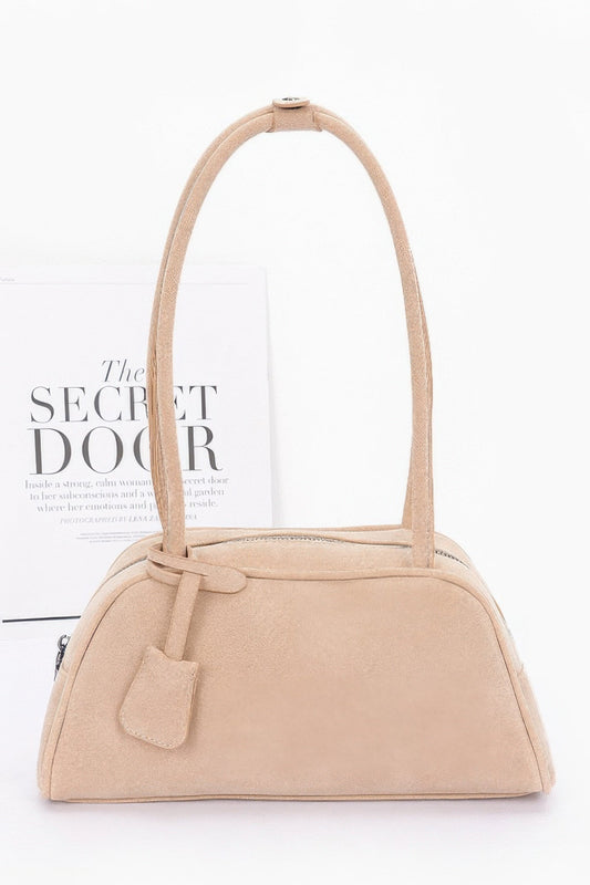 Faux Suede sport Bag - Plus Size Clothing