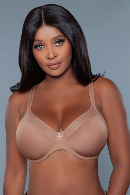 Plus Size Full Coverage Bra - Plus Size XL-4XL - View 9