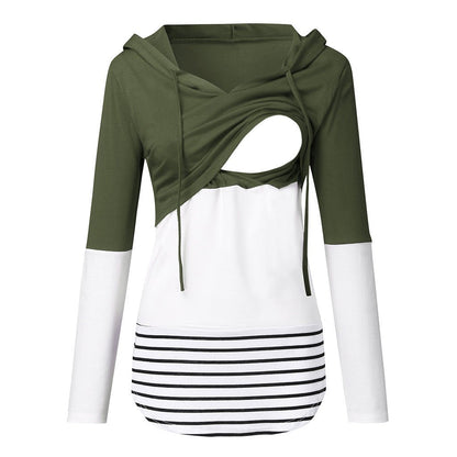 Plus Size Maternity Nursing Jacket - Plus Size XL-4XL - View 2