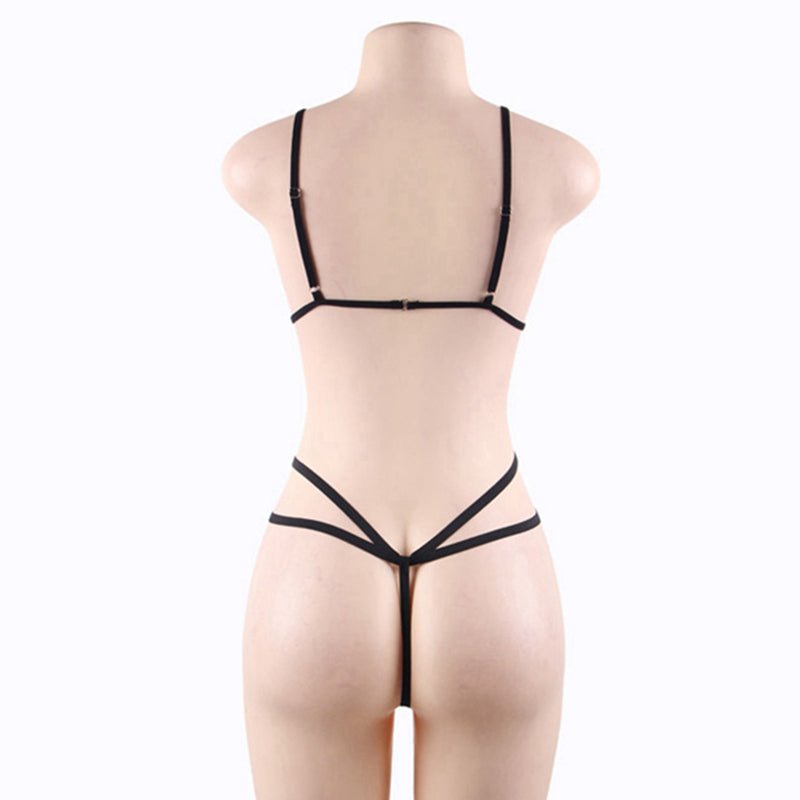 Plus Size Lace One-Piece Erotic Lingerie Set - Plus Size XL-4XL - View 2