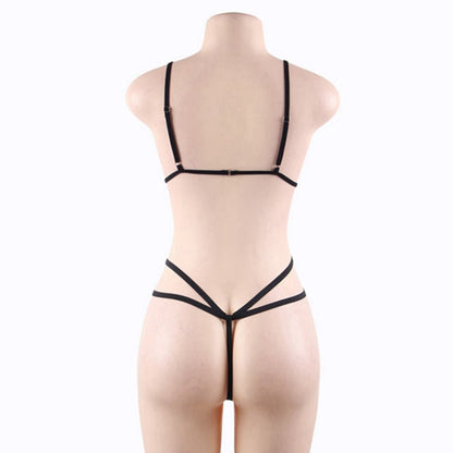 Plus Size Lace One-Piece Erotic Lingerie Set - Plus Size XL-4XL - View 2