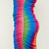 Plus Size Rainbow Ombre Print Cami Dress Dresses