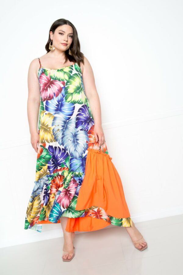 Splice Tropical Dress Dresses