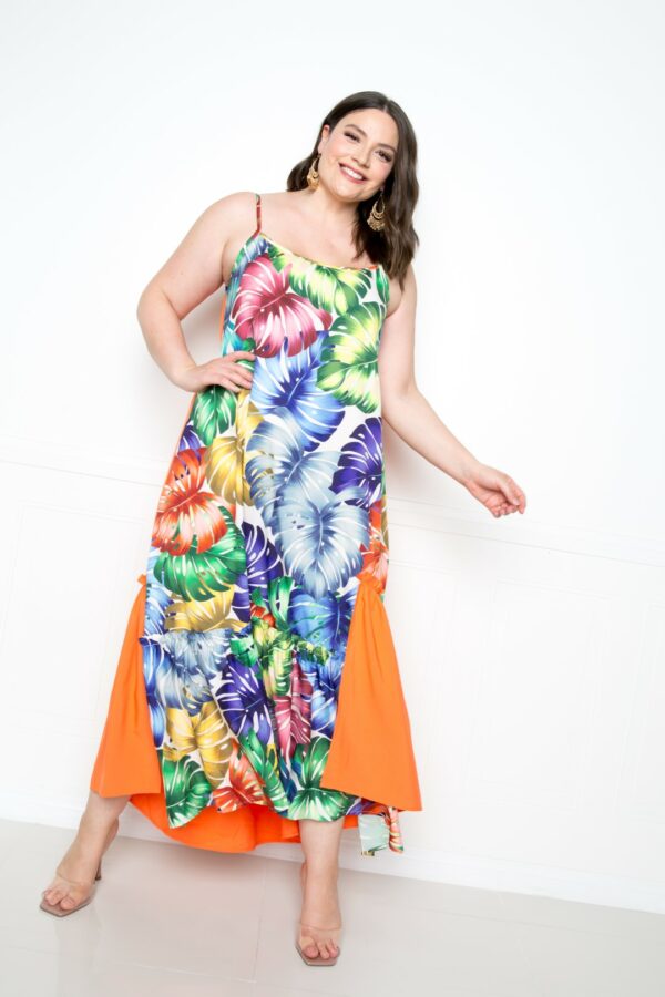 Splice Tropical Dress Dresses