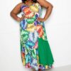 Splice Tropical Dress Dresses