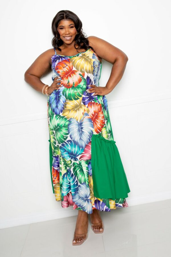 Splice Tropical Dress Dresses