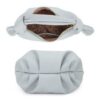 Smooth Round Handle Zipper Bag Handbags