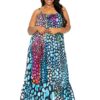 Printed Voluminous Maxi Dress sets