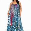 Printed Voluminous Maxi Dress sets