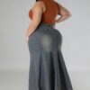 High-waisted Stretch Skirt Bottoms