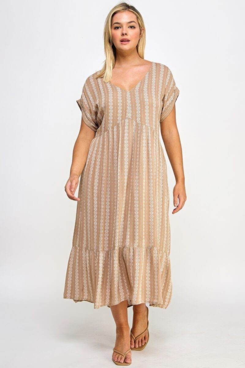 Boho Maxi Dress W/ Slip Dresses