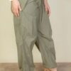 Plus Size Drawstring Waist Parachute Pants Bottoms