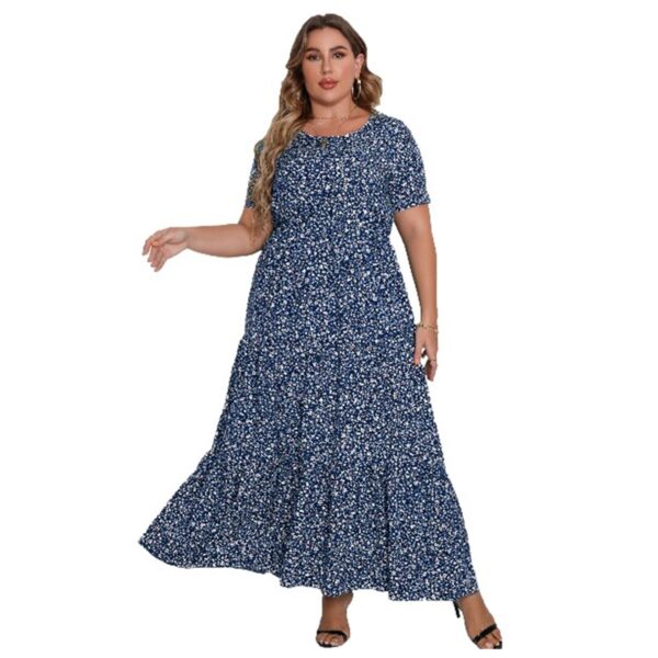 New Short Sleeve Bohemian Beach Dress Dresses beach